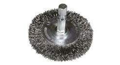 HiKOKI 751320 Rondborstel Met Gegolfd Draad - 75mm - 1/4" Zeskant - 0.3mm